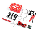 Outdoor Bergsteigen Notfall Werkzeugkasten Erste-Hilfe-Box Camping Notfall Selbsthilfe-Kit Set