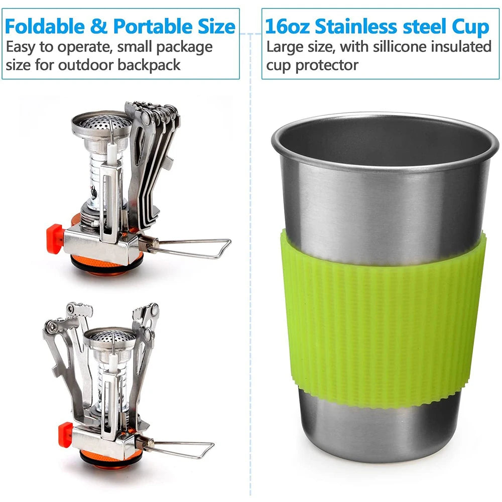 Aluminum Camping Cookware – Pot & Set Options