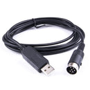 FTDI USB to 6Din CAT Program Radio Cable for Kenwood TS-450 TS-680 TS-690 TS-790 TS-850 TS-940 TS-950