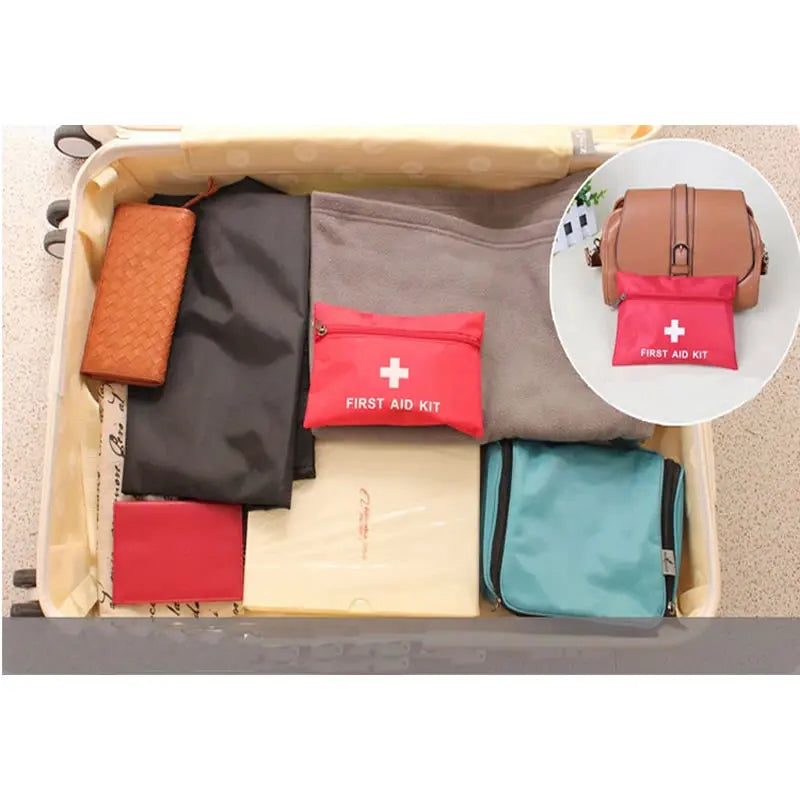 Portable First Aid Kit for Home, Car & Travel
