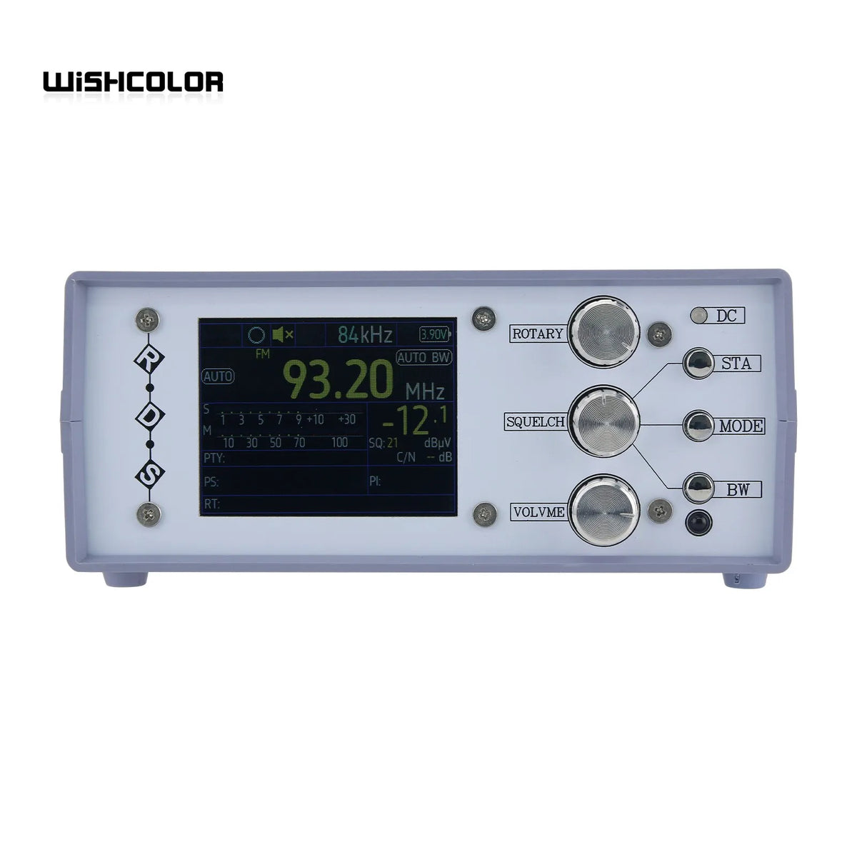 HamGeek TEF6686 RDS AM FM LM MW SW OIRT Desktop Full Band Radio Receiver Stereo Version + Remote Control