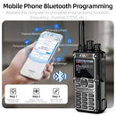 KSUN HF123D Walkie Talkie Long Range AM SW SSB HF UHF VHF Shortwave CB Radio Station HAM Transceiver Amateur Two Way Radio