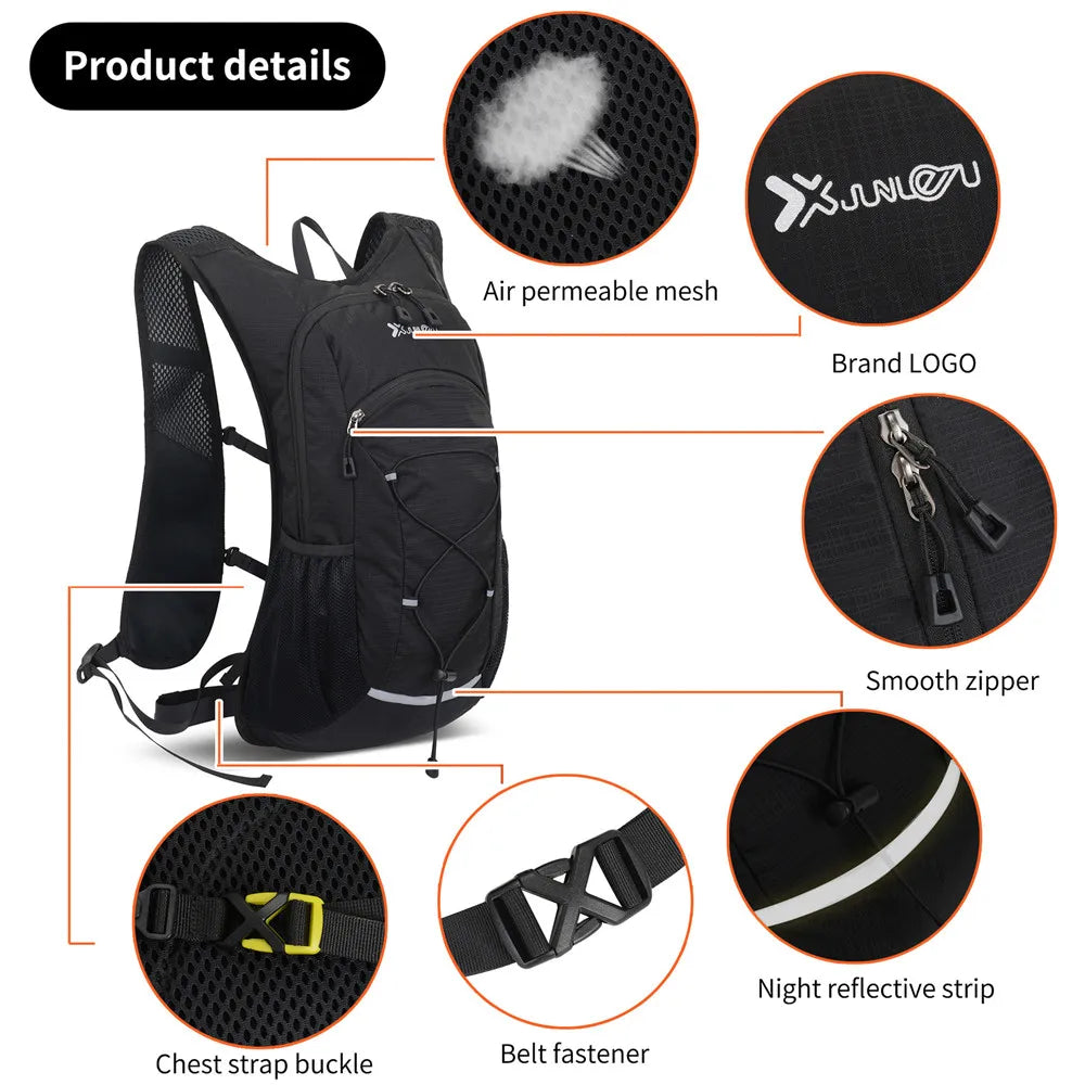 18L Lightweight Nylon Hiking & Cycling Backpack