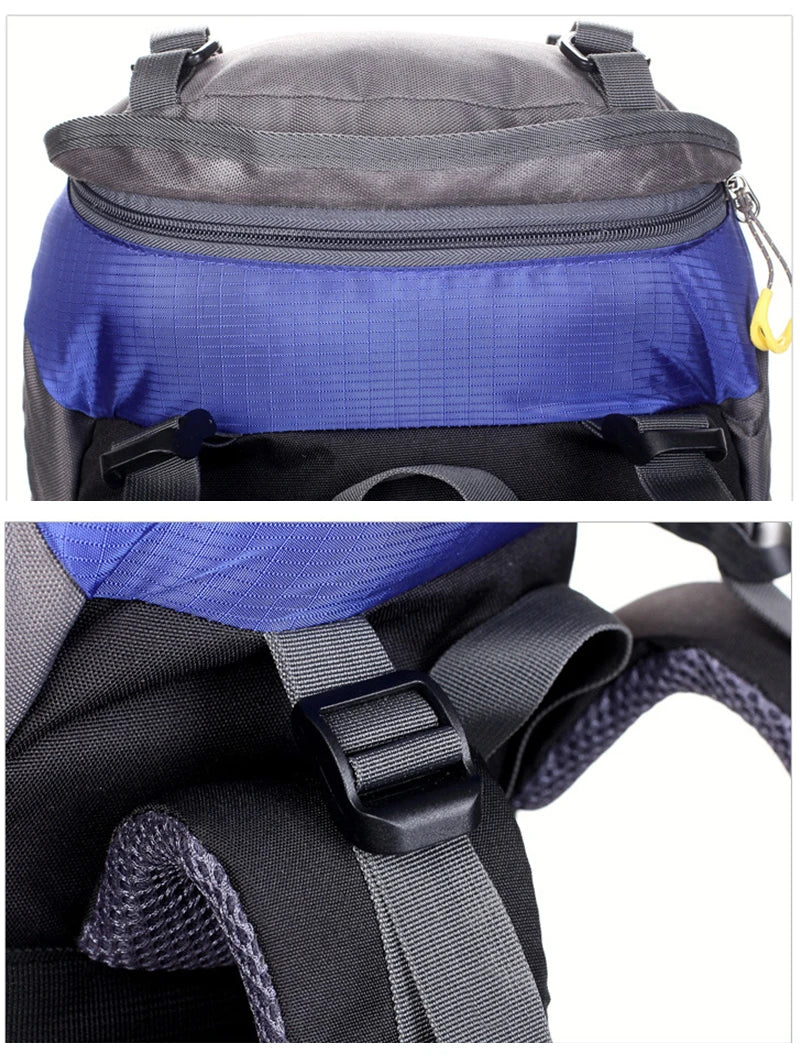 50L Nylon Hiking & Camping Backpack