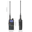 BAOFENG 5RM 10W Ham Radio Long Range UV5RM Handheld Two Way Radio NOAA Weather Receiver Rechargeable FM Radio Professional USB-C