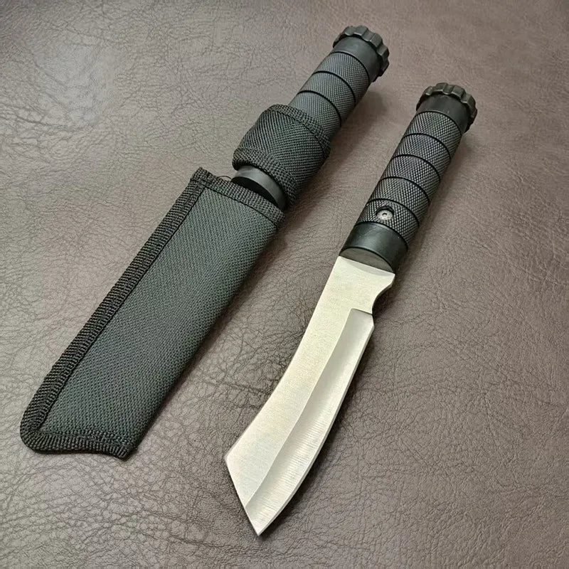 Outdoor knives, straight knives, camping knives, high hardness steel tactical knives, wilderness survival fishing knives