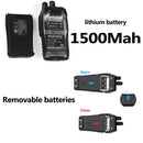 6 PCS Baofeng BF-888S 5 W Walkie Talkie Dual Band Portable Long Range Standby UHF 400-470MHz USB Ham Two Way Radio for Hunting