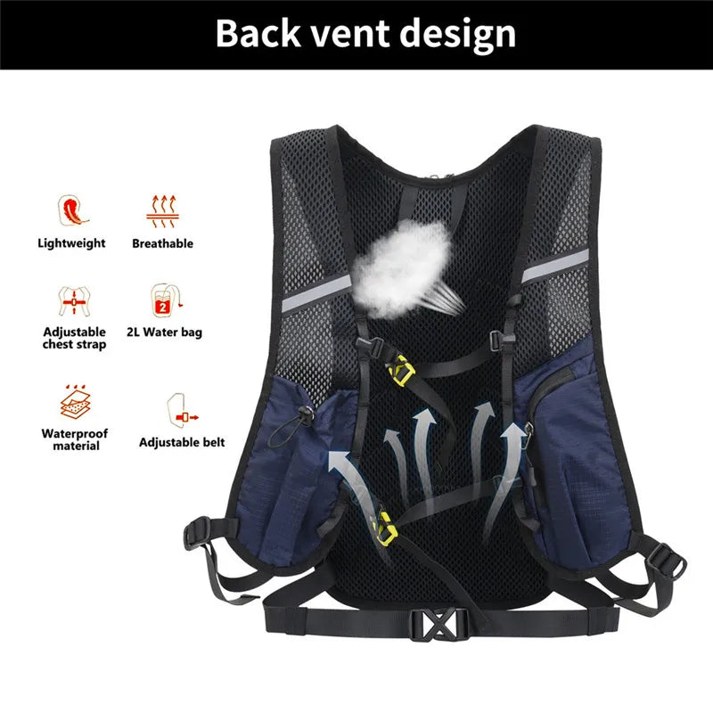 18L Lightweight Nylon Hiking & Cycling Backpack