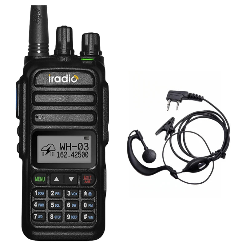 Full Band 136-520Mhz Handheld Ham Radio With AM/FCC/NOAA Functions For baofeng uv 5r quansheng dmr walkie  talkie