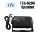 TSA-6203 External Speaker Mini Ham CB Radios Compatible with Yaesu Kenwood ICOM Motorola Car Mobile For HF VHF UHF Transceiver