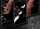 High quality fixed blades, outdoor knives, preferred for camping and hiking, durable and portable, a gift for men