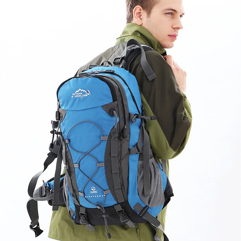 Robuster 40-Liter Trekkingrucksack – Ideal für Bergsteigen, Wandern und Camping – Herren-Taktikrucksack