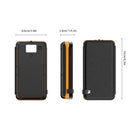 Solar Power Bank 50000mAH Folding Solar Panels 5V 2A USB Output Portable Outdoor Camping Sun Power For IPhone Android