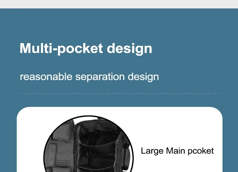 Convertible Nylon Duffel Backpack for Travel & Camping
