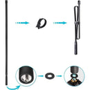 79cm Dual Band VHF UHF 136-520MHz 31inch Foldable CS Tactical SMA Female Ham Radio Antenna for Kenwood Baofeng TYT Wouxun HYT