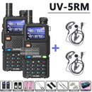 BAOFENG 5RM 10W Ham Radio Long Range UV5RM Handheld Two Way Radio NOAA Weather Receiver Rechargeable FM Radio Professional USB-C