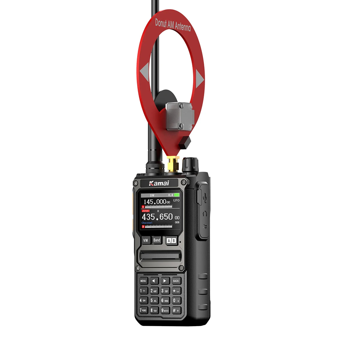 Ham Walkie Talkie intercom 10W Transceiver CB SSB HF Multi Band AM FM Amateur Portable Wireless Long Range Two Way Radio