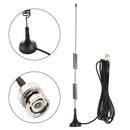 1pc 300cm VHF UHF 25MHz -1200MHz Ham Radio Antenna Amateur Radio Mobile Radio Scanner Antennas BNC Receiver Car Accessories