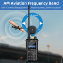 KSUN HF123D Walkie Talkie Long Range AM SW SSB HF UHF VHF Shortwave CB Radio Station HAM Transceiver Amateur Two Way Radio