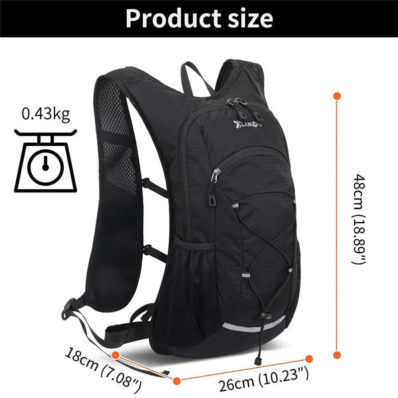 18L Lightweight Nylon Hiking & Cycling Backpack