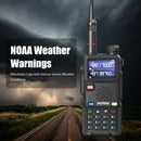 BAOFENG 5RM 10W Ham Radio Long Range UV5RM Handheld Two Way Radio NOAA Weather Receiver Rechargeable FM Radio Professional USB-C