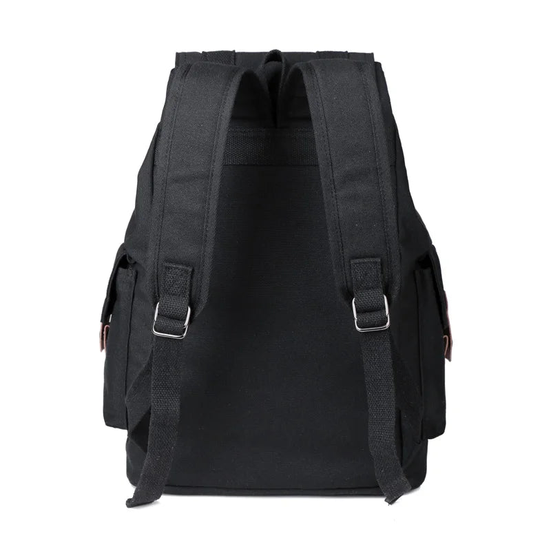 Hiking Backpack, Canvas Backpack, Unisex Backpack, Casual School Travel Bag, Large Capacity School Bag
