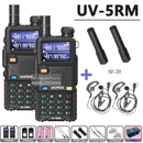 BAOFENG 5RM 10W Ham Radio Long Range UV5RM Handheld Two Way Radio NOAA Weather Receiver Rechargeable FM Radio Professional USB-C