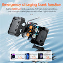 5000mAh Emergency Solar Power Bank Radio USB Charging Hand Crank Radio FM AM WB NOAA Weather Radio with LED Flashlight Powerbank