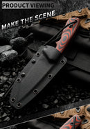 High quality fixed blades, outdoor knives, preferred for camping and hiking, durable and portable, a gift for men