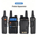 Baofeng UV-5R USB Lange Afstand Dual Band Ham Amateur Met Vhf Uhf Fm CB 128CH 2200mAh portable Handheld long range Two Way Radio