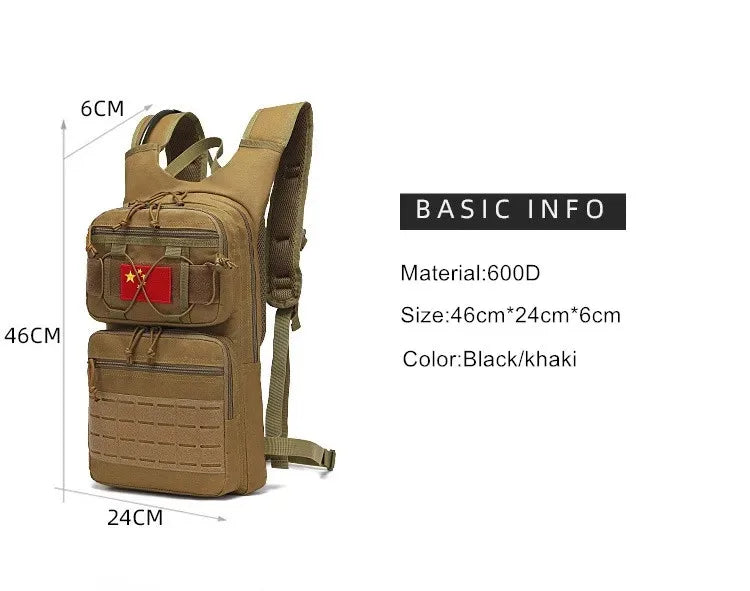 Trinkrucksack für Wanderungen Trinkrucksack geeignet zum Radfahren, Wandern, Laufen, Klettern, Jagen, Radfahren