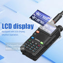 BAOFENG 5RM 10W Ham Radio Long Range UV5RM Handheld Two Way Radio NOAA Weather Receiver Rechargeable FM Radio Professional USB-C