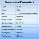 BaoFeng Walkie Talkie BF-780 2 Pin PTT Speaker Mic for Quansheng UV-K5 K6 Baofeng UV-5R BF-888S UV-5RH 21 17 PRO HAM Radio