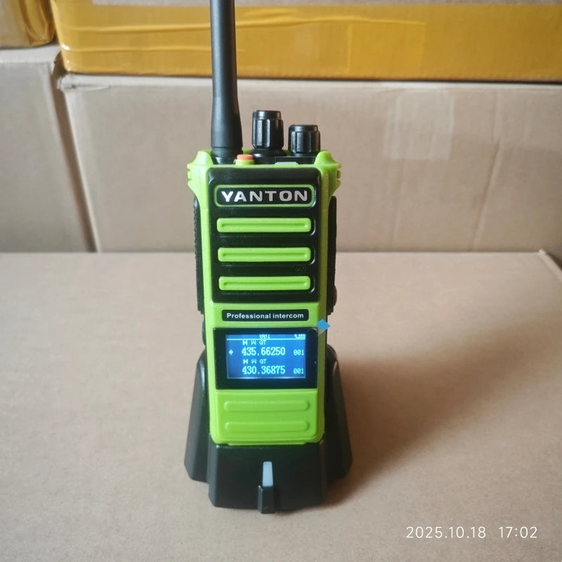 10W Ham Radio Uhf 400-480Mhz Long Range Walkie Talkies Ip67 Waterproof Wireless Set Marine For Camping Baofeng Uv 9R Pro V2