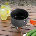 Aluminum Camping Cooking Pot with Lid