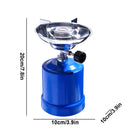 Outdoor Gas Cooker With Adjustable Flame Ideal For Camping Cooking Euro Gas Tank Coffee Stove