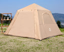 Inflatable Camping Tent  2-3 Person Family Tent Waterproof Sunshade Rainproof Portable Foldable for Park Beach Travel Equipment