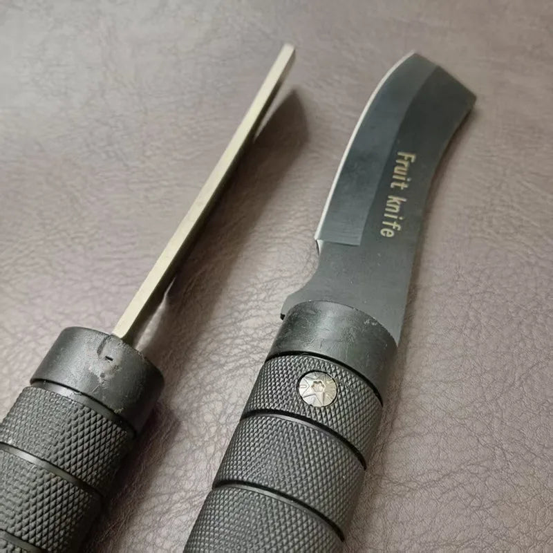Outdoor knives, straight knives, camping knives, high hardness steel tactical knives, wilderness survival fishing knives
