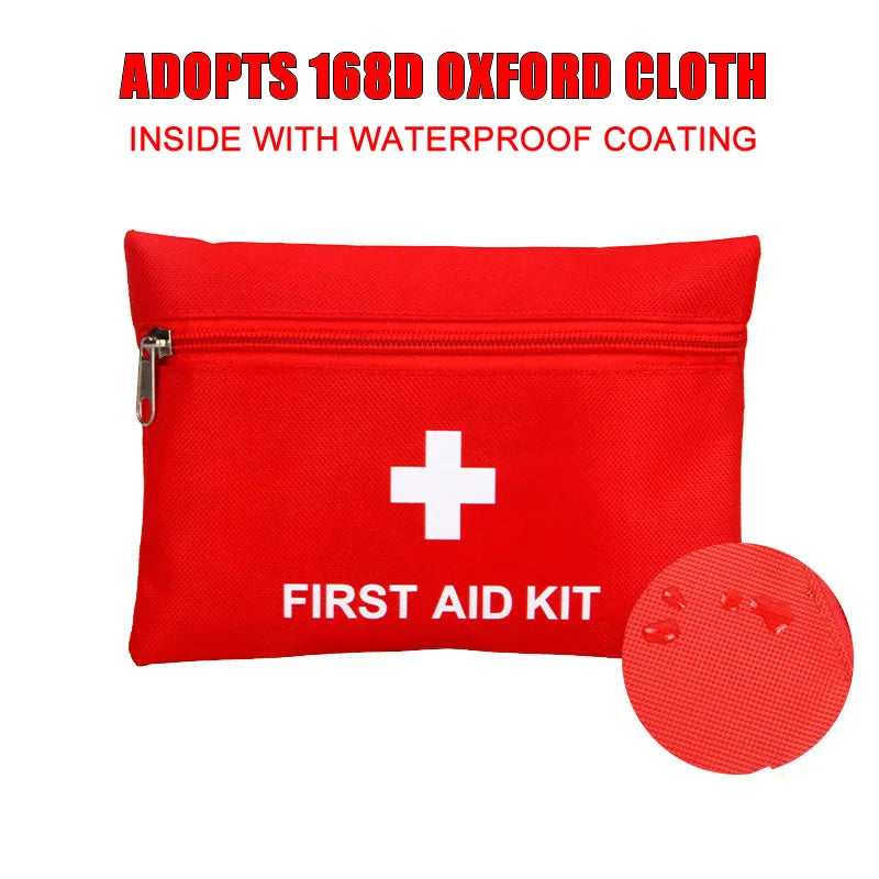 Portable First Aid Kit for Home, Car & Travel