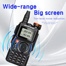 Baofeng AT-K6 Portable Ham Radio Full Band UHF Walkie Talkie with Air Band Scanning Long Range Two-Way Communication