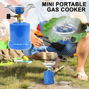 Outdoor Gas Cooker With Adjustable Flame Ideal For Camping Cooking Euro Gas Tank Coffee Stove