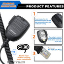 KMC-60 Hand Standard Microphone for KENWOOD NX-740 NX-840 TK-7302 TKD-740 NX-3720 NX-5700 NX-5800 TK-7360 TK-8360 TKD-740  Radio