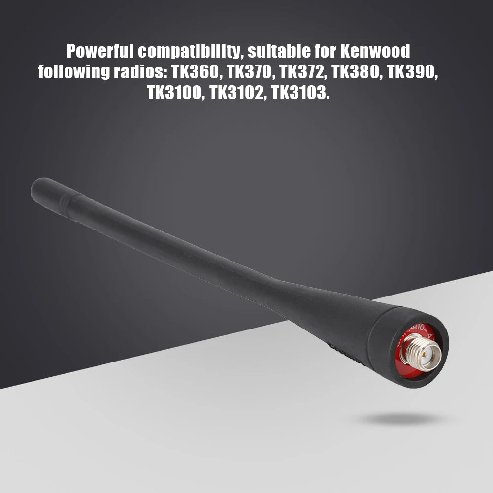 KRA27 UHF Whip Antenna 400-470MHz For Kenwood Radio TK360 TK370 TK372 TK380 TK390 TK3100 TK3102