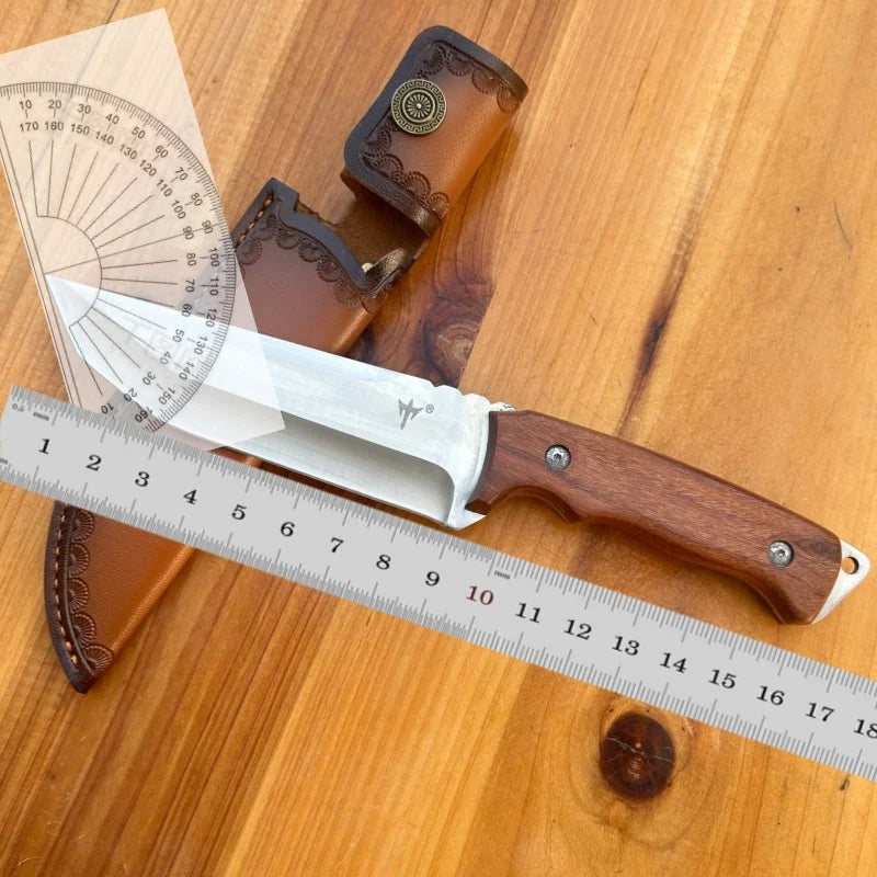 Outdoormesser, hohe Härte, kleine feste Klingen, Überlebensmesser, Selbstverteidigungsmesser, Campingmesser, Fleischmesser