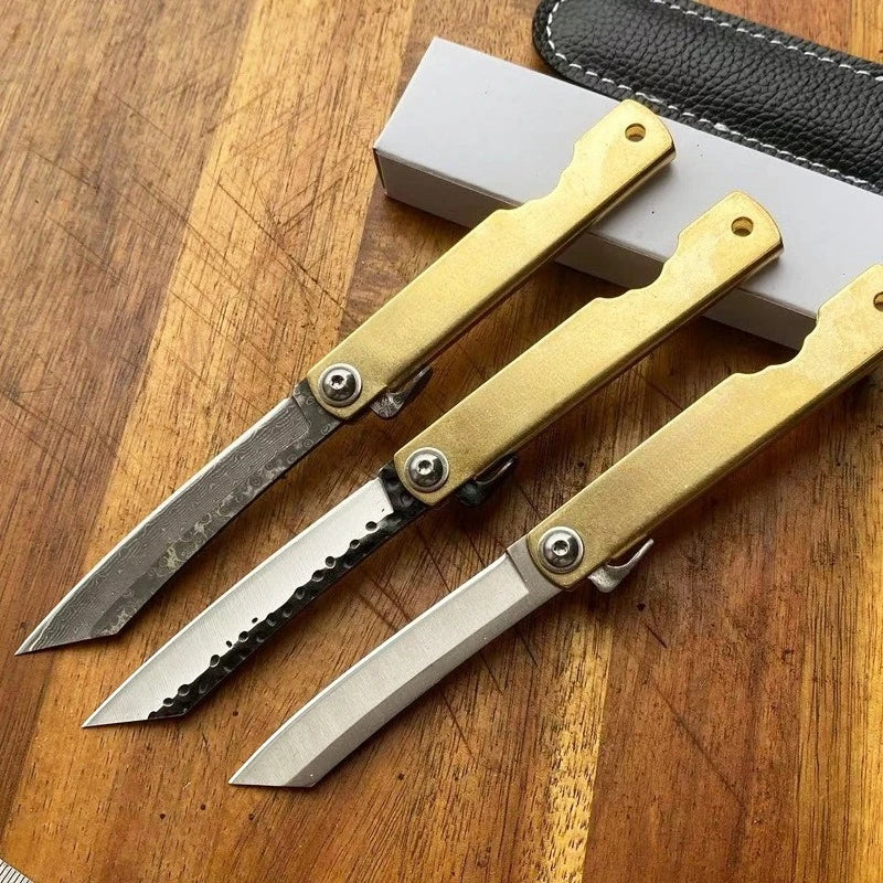 Stainless Steel Folding Pocket Knife for Camping