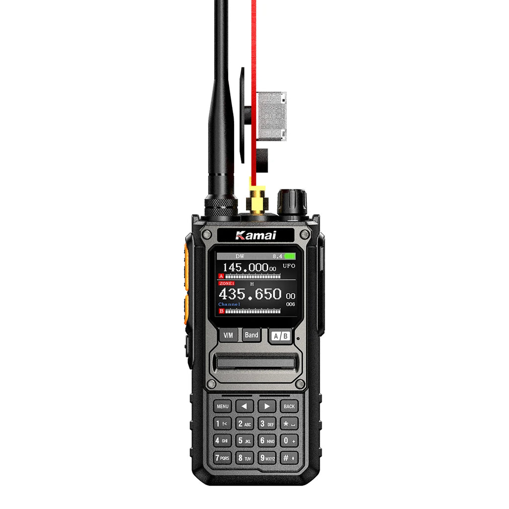 Ham Walkie Talkie intercom 10W Transceiver CB SSB HF Multi Band AM FM Amateur Portable Wireless Long Range Two Way Radio