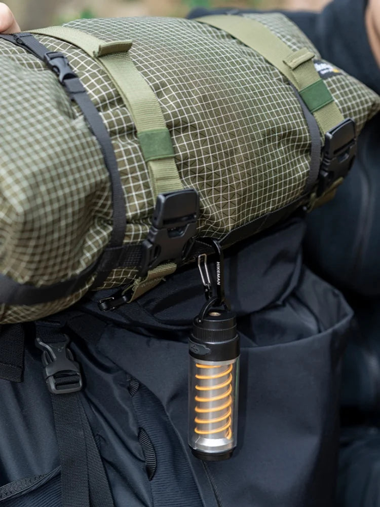 HIKEMAN 12L Outdoor-Bergsteigertasche Camping Wanderreittasche, Utility Bag, Multifunktionale Erweiterungs-Aufbewahrungstasche