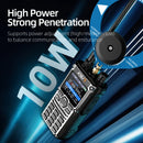 KSUN HF123D Walkie Talkie Long Range AM SW SSB HF UHF VHF Shortwave CB Radio Station HAM Transceiver Amateur Two Way Radio