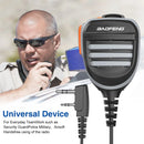 BaoFeng Walkie Talkie BF-780 2 Pin PTT Speaker Mic for Quansheng UV-K5 K6 Baofeng UV-5R BF-888S UV-5RH 21 17 PRO HAM Radio
