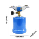 Outdoor Gas Cooker With Adjustable Flame Ideal For Camping Cooking Euro Gas Tank Coffee Stove